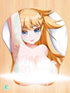 Hime Nonaka 3D Mouse pad with Gel Wrist rest